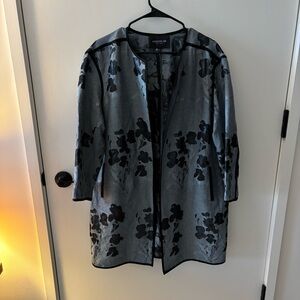 Lafayette 148 Metallic Floral Jacket – Size L – Like New